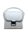 Zucca borsa bianca a pois in ecopelle acquista online ZU09AG121-01 WHITE