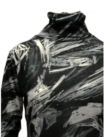 Plantation black and white printed cotton turtleneck sweatshirt price