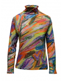 Plantation multicolor cotton turtleneck sweatshirt PL09JJ167-29 MULTICOLOR order online