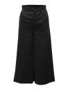 Zucca wide grey cropped wool trousers buy online ZU09JF115-25 D-GRAY