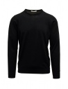 Goes Botanical sweater in black Merino wool buy online 101 NERO