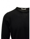 Goes Botanical sweater in black Merino wool 101 NERO price