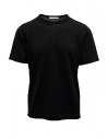 Goes Botanical black T-shirt in merino wool buy online 100 NERO