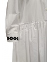 Miyao long white shirt dress with black embroidery MTOP-02 WHT-BLK buy online
