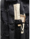 Kapital black multi-pocket ring coat K1911LJ165 BLK buy online