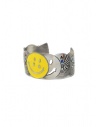 Kapital brass bracelet with smile and labyrinths buy online K2003XG516 SLV