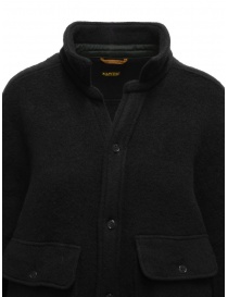 Kapital cappotto a camicia in lana nera prezzo