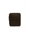 Comme des Garçons wallet in brown leather buy online SA2100 BROWN