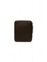 Comme des Garçons wallet in brown leather SA2100 BROWN price