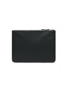 Comme des Garçons medium pouch in black leather SA5100 BLACK price