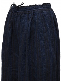 Vlas Blomme blue striped trousers womens trousers buy online