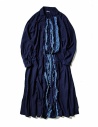 Kapital blue indigo dress with rouches buy online EK-641 IDG