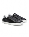 Leather Crown M_LC06_20106 sneakers nere in pelle acquista online M LC06 20106