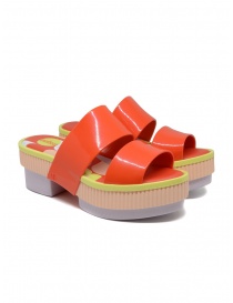 Melissa Geometric Rupture + Carla Colares sandalo arancione 32876 54019 RED RUPTUR order online