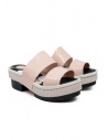 Melissa Geometric Rupture + Carla Colares pink and black sandals buy online 32876 54020 PINK RUPTUR