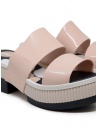 Melissa Geometric Rupture + Carla Colares pink and black sandals 32876 54020 PINK RUPTUR buy online