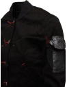 D.D.P. 2 in 1 black bomber jacket with detachable hood price WBJ001 BLK shop online
