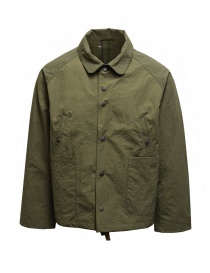Descente swing coach giacca verde khaki DHURJC35U KHAKI order online