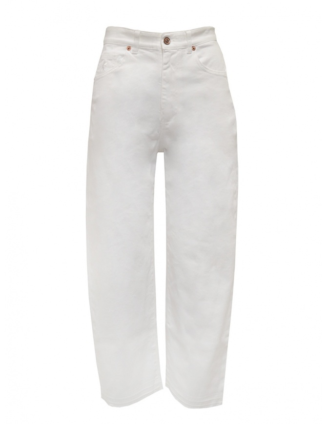 Avantgardenim white jeans for woman 053U 3881 1101 WHT