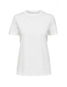 Selected Femme T-shirt bianca in cotone Pima acquista online 16043884 BRIGHT WHITE