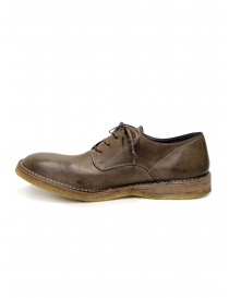 Shoto Nube Dive Tortora lace-up shoes in leather