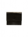 Guidi WT01 mini portafoglio doppio in pelle di canguro nera acquista online WT01 PRESSED KANGAROO BLKT