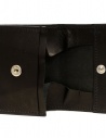Guidi WT01 mini portafoglio doppio in pelle di canguro nera prezzo WT01 PRESSED KANGAROO BLKTshop online
