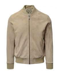 Selected Homme bomber scamosciato color sabbia online