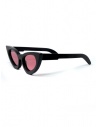Kuboraum Y7 cat-eye sunglasses with pink lenses shop online glasses