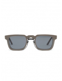 Kuboraum N4 occhiali da sole quadrati grigi lenti grigie N4 48-25 WG 2GRAY