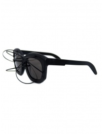 Kuboraum Maske B2 49-25 occhiali neri con cerchi metallici
