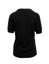 Sara Lanzi T-shirt in maglia di cotone nerashop online t shirt donna