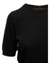 Sara Lanzi T-shirt in maglia di cotone nera 04M.CO4.09 BLACK prezzo