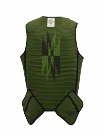 Kapital Hyper Chimayo Best 3D khaki green vest