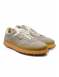 Shoto 1209 scarpa stringata in camoscio color tortora 1209 DORF DESERTO/BAN NERO order online