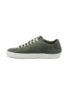 Leather Crown Pure dark military green sneakers shop online mens shoes