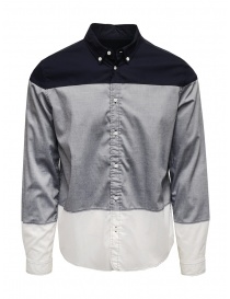 Camicia 08Sircus blu grigia bianca SAH04 GREY