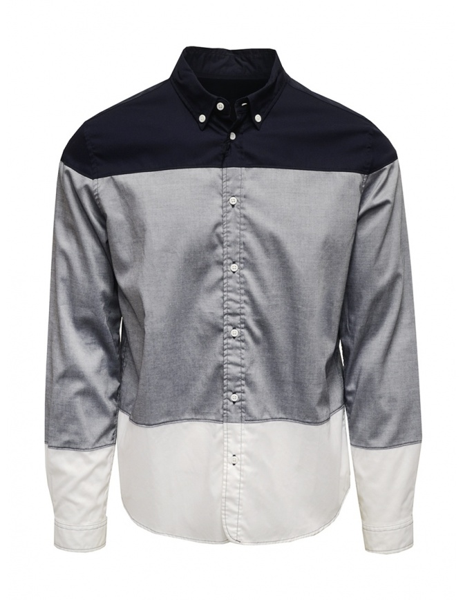 Camicia 08Sircus blu grigia bianca SAH04 GREY camicie uomo online shopping