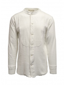 Haversack Mandarin collar white long-sleeved shirt online