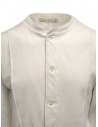 Camicia Haversack collo alla coreana bianca maniche lunghe 811622 01 WHITE acquista online