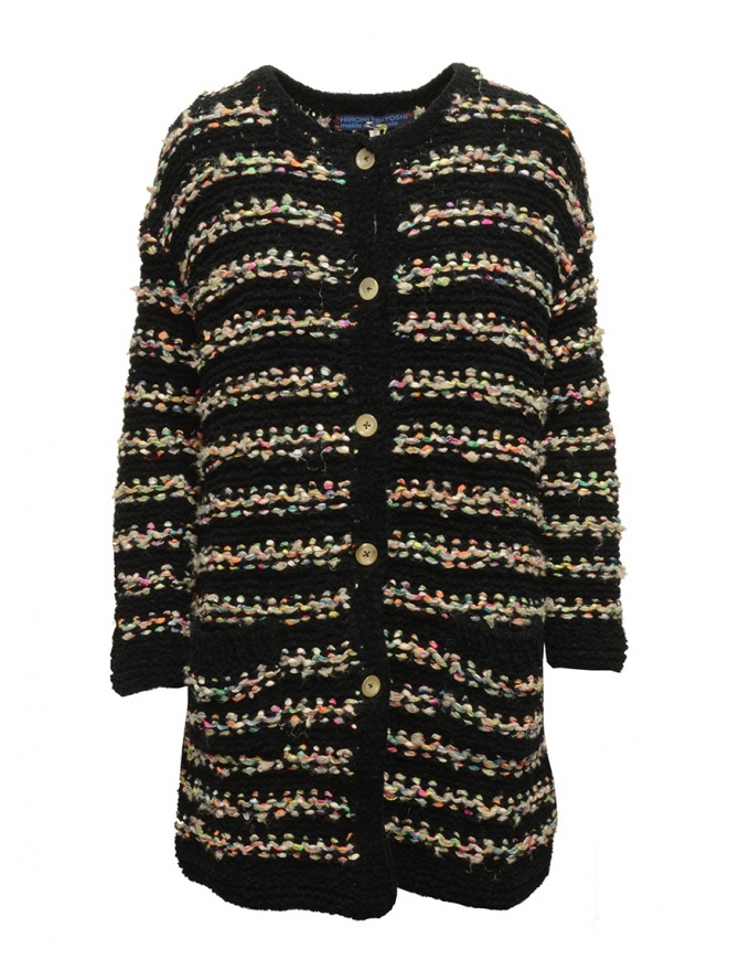Cardigan Hiromi Tsuyoshi RS16-003 BLACK cardigan donna online shopping
