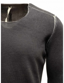 Label Under Construction Punched Selvedge slate pullover price