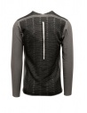 Parallel seams laddered Label Under Construction sweater shop online men s knitwear