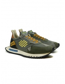 BePositive Space Run sneakers verde militare F1SPACE01/NYS/MIL order online