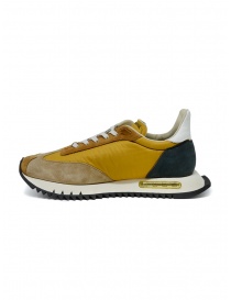 BePositive Space Run sneakers giallo senape