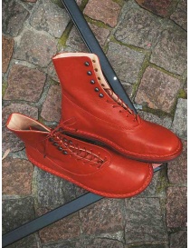 Trippen Mascha red ankle boots with hooks womens shoes price