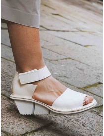 Trippen Scale F sandali bianchi in pelle acquista online prezzo