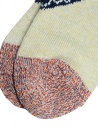 Kapital beige socks with navy blue heel EK-553 NAVY price