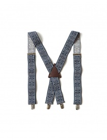 Kapital suspenders in navy blue color