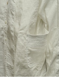 Kapital camicia bianca in cotone e lino camicie donna acquista online